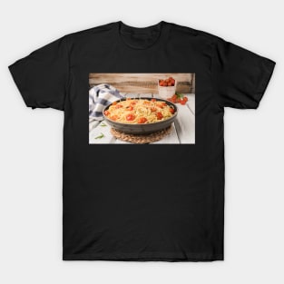 Spaghetti pasta with tomatoes T-Shirt